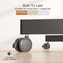 Adjustable Rolling TV Cart For 13 To 50 Inch TVs Tilt