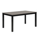 Modern Dining Table Set With Upholstered Chairs For Dining Room