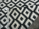 4' X 6' Hand Woven Wool Rug Contemporary Kilim Dhurrie Modern Oriental Area Rug