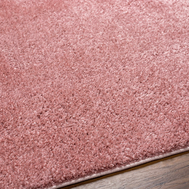 Judy Pink Washable Plush Rug