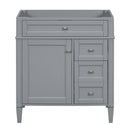 Bathroom Vanity With 2 Drawers And Tip-Out Drawer, Storage Cabinet