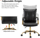 Black Office Desk Chair With Adjustable Height Elegant