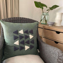 Afriscandi Harvest Green Throw Pillow