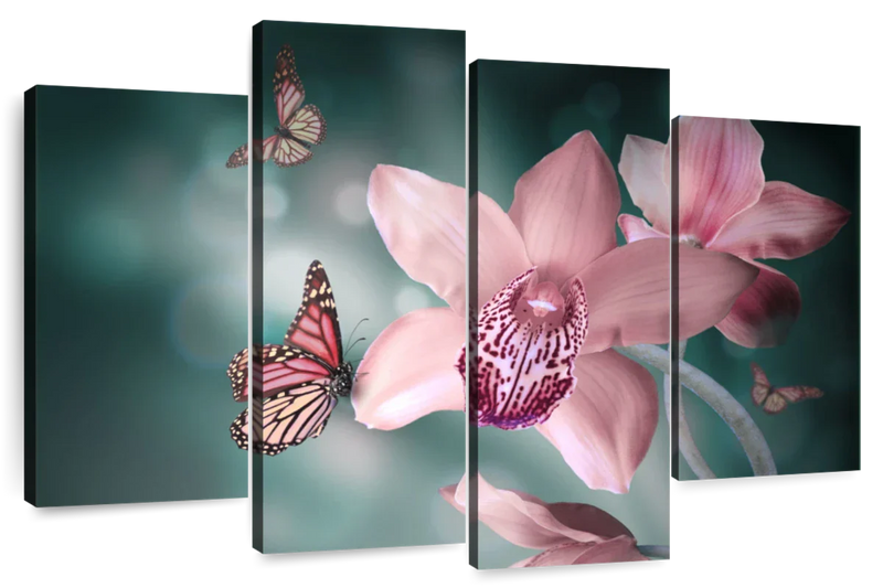 Butterfly Orchid Wall Art