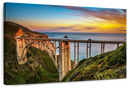 Bixby Creek Bridge At Sunset Wall Art