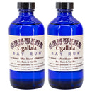 Bay Rum with Vanilla Scented Aftershave | Pack of 2 | Multiple Sizes | Ogallala Bay Rum