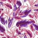 Pink and Violet Leaves Wallpaper