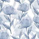 Fashionable Gentle Floral Wallpaper Tasteful