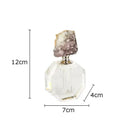 Agate stone perfume bottle for essential oils bedroom crystal decor