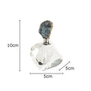 Agate stone perfume bottle for essential oils bedroom crystal decor