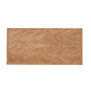 Aiden Dining Table, Natural Weathered