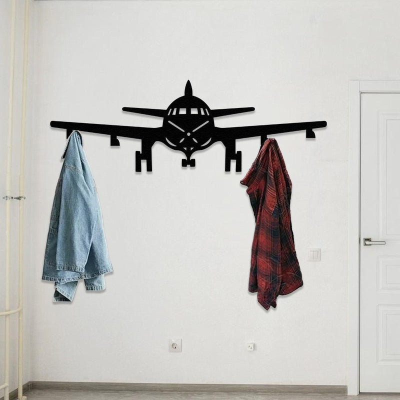 Aircraft Silhouette Coat Rack