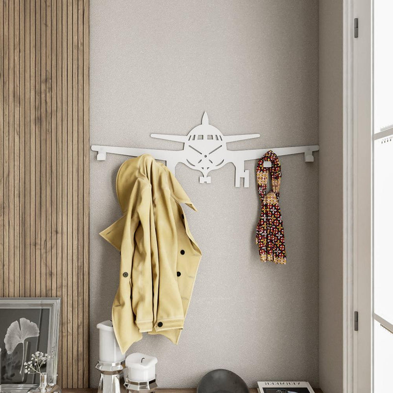 Aircraft Silhouette Coat Rack