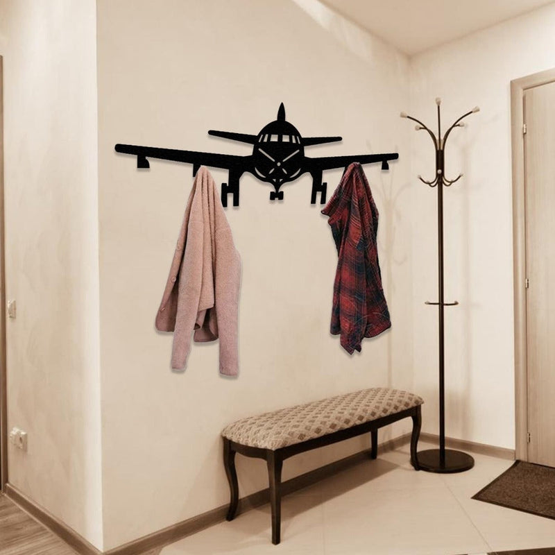 Aircraft Silhouette Coat Rack