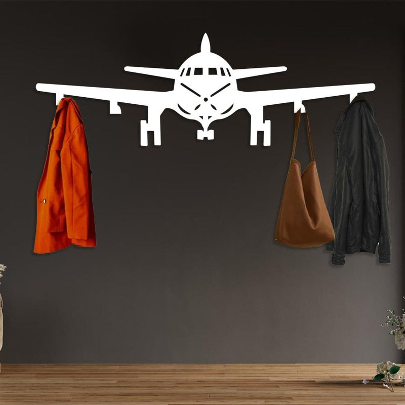 Aircraft Silhouette Coat Rack