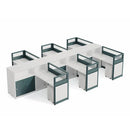 Trevio · L-Shaped Cubicle Workstation