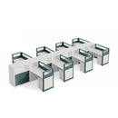 Trevio · L-Shaped Cubicle Workstation