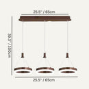 Aitu Round Chandelier - Open Box