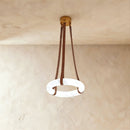 Aktis Alabaster Pendant Light