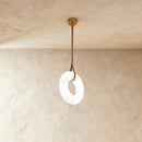 Aktis Alabaster Pendant Light