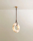 Aktis Alabaster Pendant Light