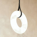 Aktis Alabaster Pendant Light