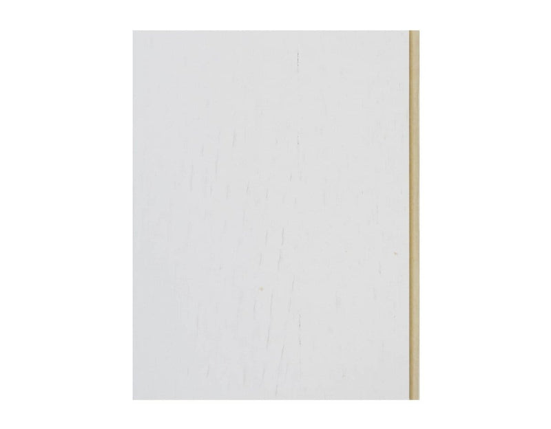 Classic Originals 1/4 in. x 5.1 in. Real Wood Easy Install Wall Panels - Alabaster (20 Sq. Ft.)