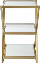 Lermoos Gold End Table