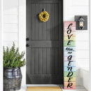 All Are Welcome Porch Leaner Welcome Sign