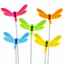 Large Garden Dragonfly Decor | Multiple Colors | Glowing Creation