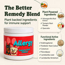 Allergy Support Soft Chews for Dogs | Pack of 2 | 60 Chews - 6.35 oz | LivHerbals, Inc.