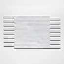 Allure Fine Textured Plank Marble Tiles 1 9/16x18