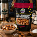 Duck Fat & Sea Salt Roasted Almonds | Pack of 6 | 3 oz | Cornhusker Kitchen