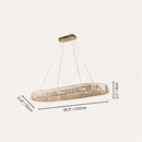 Almuealaq Oval Rings Chandelier