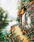 Along the River B581L Counted Cross-Stitch Kit