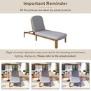 Alora Adjustable Outdoor Chaise Lounge With Reclining Backrest (SAK04689)