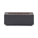 Alora Premium Outdoor Contemporary 40K BTU Rectangular Propane Gas Fire Pit Table (SAK96153)