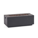 Alora Premium Outdoor Contemporary 40K BTU Rectangular Propane Gas Fire Pit Table (SAK96153)