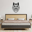 Alpha Wolf Metal Wall Art