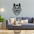 Alpha Wolf Metal Wall Art