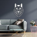 Alpha Wolf Metal Wall Art