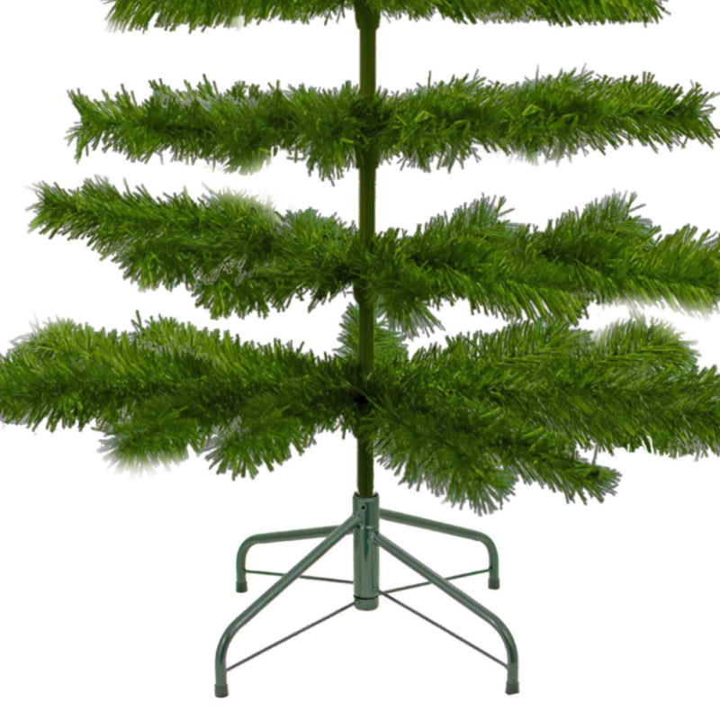 Alpine Green Tinsel Christmas Tree