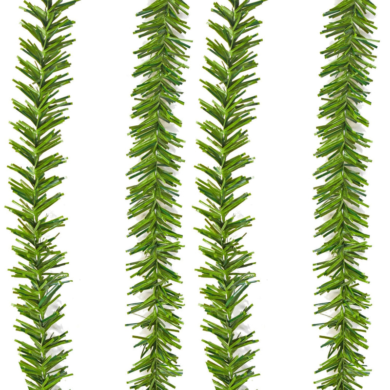 Alpine Green Tinsel Garland