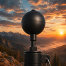 Aluminum Black Bronze Flagpole Ball Topper