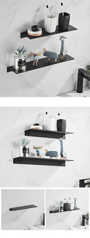 Aluminum Floating Shelves Bathroom Kitchen