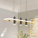 Aluminum Kitchen Island Pendant Lights with 4 LED Lamps