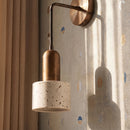 Aluria Travertine Wall Lamp