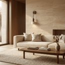 Aluria Travertine Wall Lamp