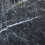 amanos black marble large format 24x24 single tile top view