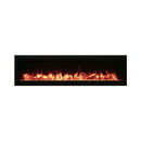 Amantii Symmetry 74-Inch Smart Electric Fireplace With Programmable Timer And Thermostat [SYM-74] (SAK26974)